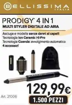 Unieuro Bellissima prodigy 4 in 1 multi styler digitale ad aria offerta