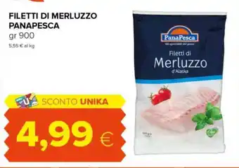 Oasi Filetti di merluzzo PANAPESCA offerta