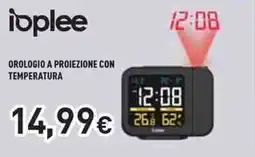 Unieuro Ioplee orologio a proiezione con temperatura offerta