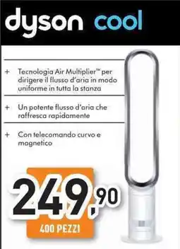 Unieuro dyson cool offerta