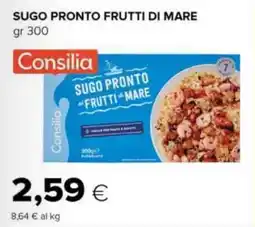 Oasi Sugo pronto frutti di mare Consilia offerta