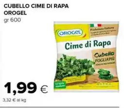 Oasi Cubello cime di rapa OROGEL offerta