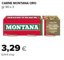 Oasi Carne montana oro offerta