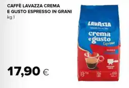 Oasi Caffè lavazza crema e gusto espresso in grani offerta