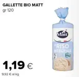 Oasi Gallette bio MATT offerta