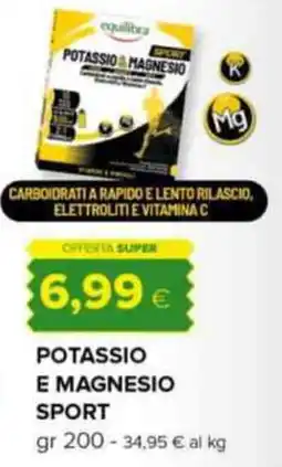 Oasi Equilibra potassio e magnesio sport offerta