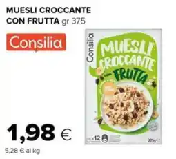 Oasi Muesli croccante con frutta Consilia offerta