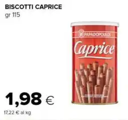 Oasi Papadopoulos biscotti caprice offerta