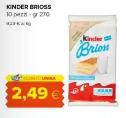 Oasi Kinder brioss offerta