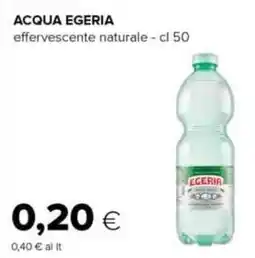 Oasi Acqua EGERIA effervescente naturale offerta