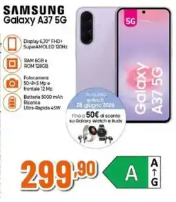 Expert SAMSUNG Galaxy A37 5G offerta