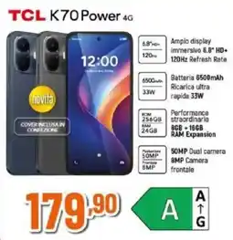 Expert TCL K70 Power 4G offerta