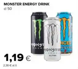Oasi Monster energy drink offerta