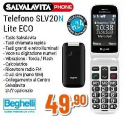 Expert Beghelli Telefono SLV20N Lite ECO offerta