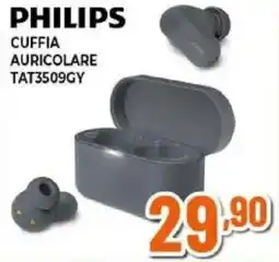 Expert Philips cuffia auricolare TAT3509GY offerta