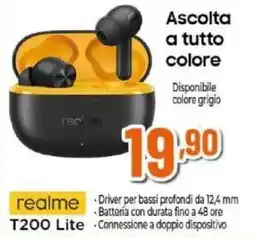 Expert realme T200 Lite offerta