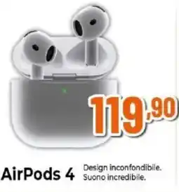 Expert AirPods 4 offerta