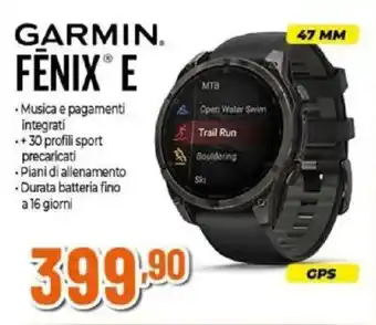 Expert Garmin fenix e offerta