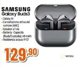 Expert SAMSUNG Galaxy Buds3 offerta