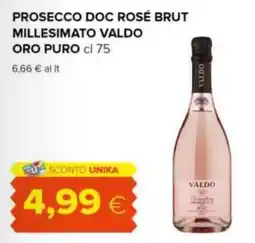 Oasi Prosecco doc rosé brut millesimato valdo oro puro offerta
