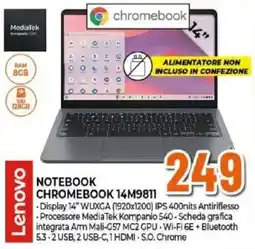 Expert Lenovo NOTEBOOK CHROMEBOOK 14M9811 offerta