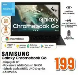 Expert SAMSUNG Galaxy Chromebook Go offerta