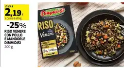 Coop RISO VENERE CON POLLO E MANDORLE DIMMIDISI offerta
