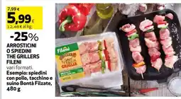 Coop ARROSTICINI O SPIEDINI THE GRILLERS FILENI offerta