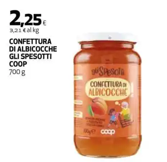 Coop CONFETTURA DI ALBICOCCHE GLI SPESOTTI COOP offerta