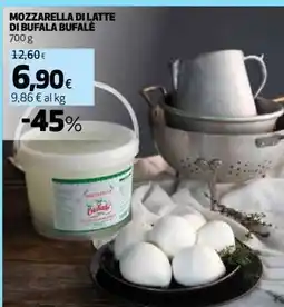 Coop MOZZARELLA DI LATTE DI BUFALA BUFALÉ offerta