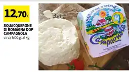 Coop SQUACQUERONE DI ROMAGNA DOP CAMPAGNOLA offerta