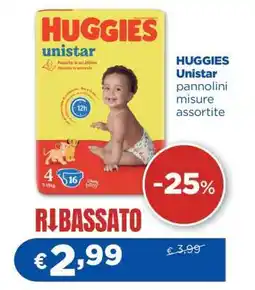 Acqua & Sapone Huggies Unistar offerta