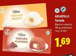 Lidl GELATELLI Tartufo offerta