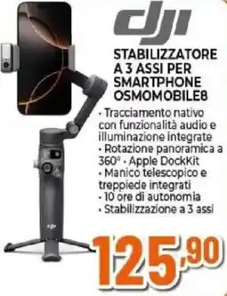 Expert Dji stabilizzatore A 3 assi per smartphone osmomobile8 offerta