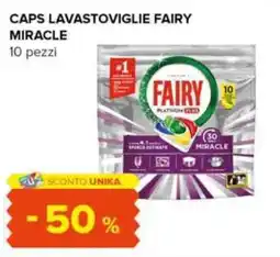 Oasi Caps lavastoviglie fairy miracle offerta