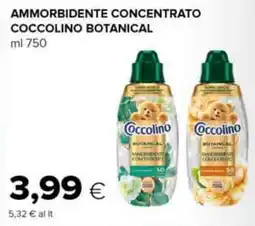 Oasi Ammorbidente concentrato coccolino botanical offerta
