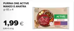 Oasi Purina one active manzo e anatra offerta