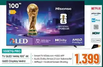 Hisense 100E7Q PRO
