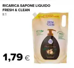 Oasi Ricarica sapone liquido FRESH & CLEAN offerta
