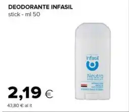 Oasi Deodorante INFASIL offerta