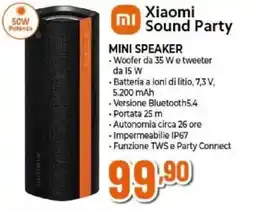Expert Xiaomi sound party mini speaker offerta
