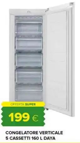 Oasi Congelatore verticale 5 cassetti 160 L DAYA offerta
