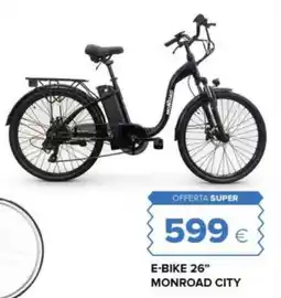 Oasi E-bike 26" monroad city offerta