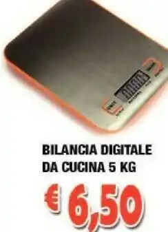 Bilancia digitale da cucina