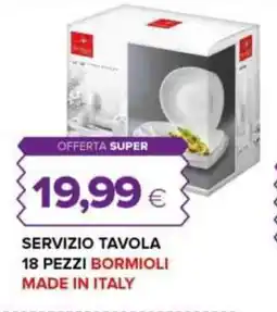 Oasi Servizio tavola BORMIOLI offerta