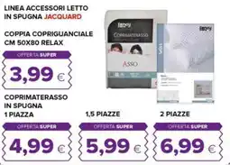 Oasi Linea accessori letto in spugna jacquard offerta