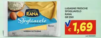 Vivo Supermercati Lasagne fresche sfogliavelo RANA offerta