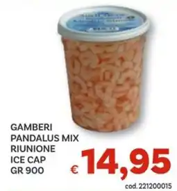 Vivo Supermercati Gamberi pandalus mix riunione ice cap offerta