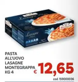 Vivo Supermercati Pasta all'uovo lasagne montegrappa offerta