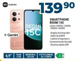 Sinergy Xiaomi SMARTPHONE REDMI 15C offerta